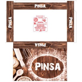 SCATOLA PER PINSA ROMANA 380X230 H50